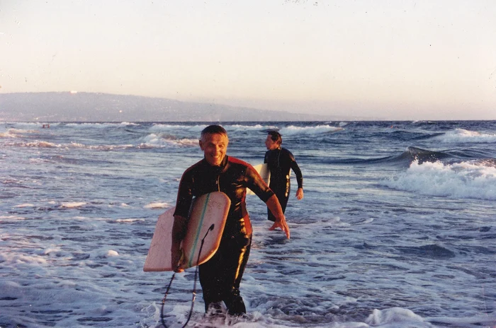 Puiu Manu, surfer. Septembrie 1996 SURSA Arhivă personală