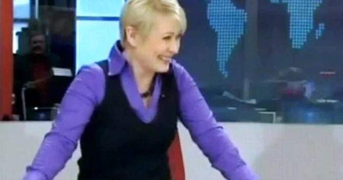 Kirsi Alm, imediat după căzătură
