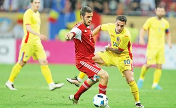 
    Nicuşor Stanciu a marcat al patrulea său gol în tricoul naţionaleiFoto: David Muntean  