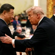 Donald Trump la banchetul de stat alături de Xi Jinping FOTO AFP