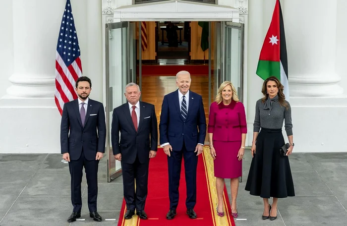 Familia Regală hașemită, din nou la Casa Albă. FOTO: Casa Albă