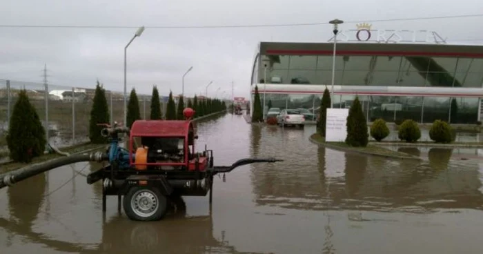 Fabrica Sorste a fost inundată