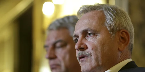 Liviu Dragnea si Mihai Tudose FOTO Inquam Photos / Octav Ganea