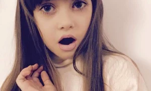 Mikaela, fiica Iuliei și a lui Mihai Albu jpeg