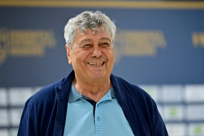 Mircea Lucescu, mândru de realizarea sa de la Istanbul. Foto Inquam Photos