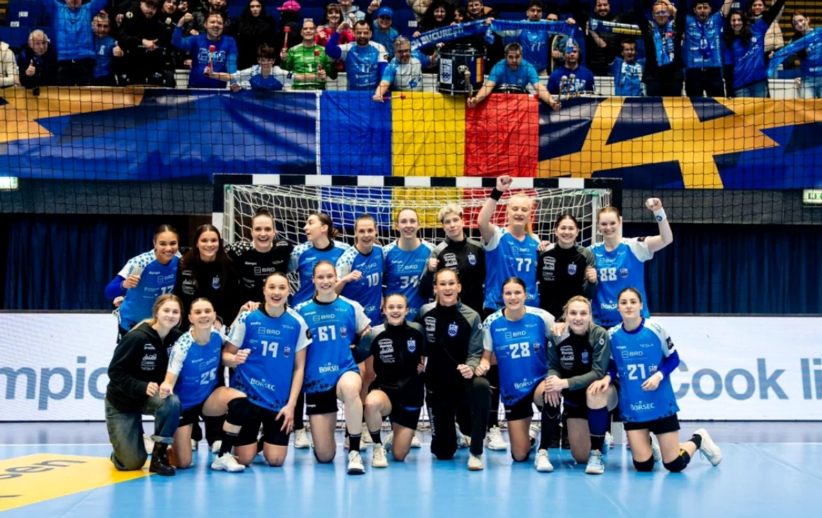 CSM București, eliminată de Metz  Foto/Facebook