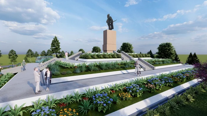 Proiect pentru restaurarea statuii lui Ioan Vodă cel Viteaz (© Costel Fotea)