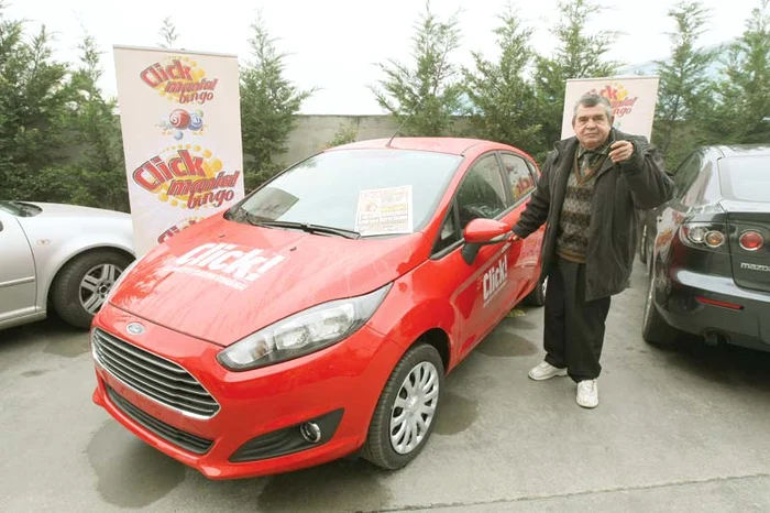 La cea mai recentă ediţie a concursului Clickmania!, Vasile Caramarin (64 de ani) din Sfântu Gheorghe a câştigat premiul cel mare la extragerea finală, un super Ford Fiesta