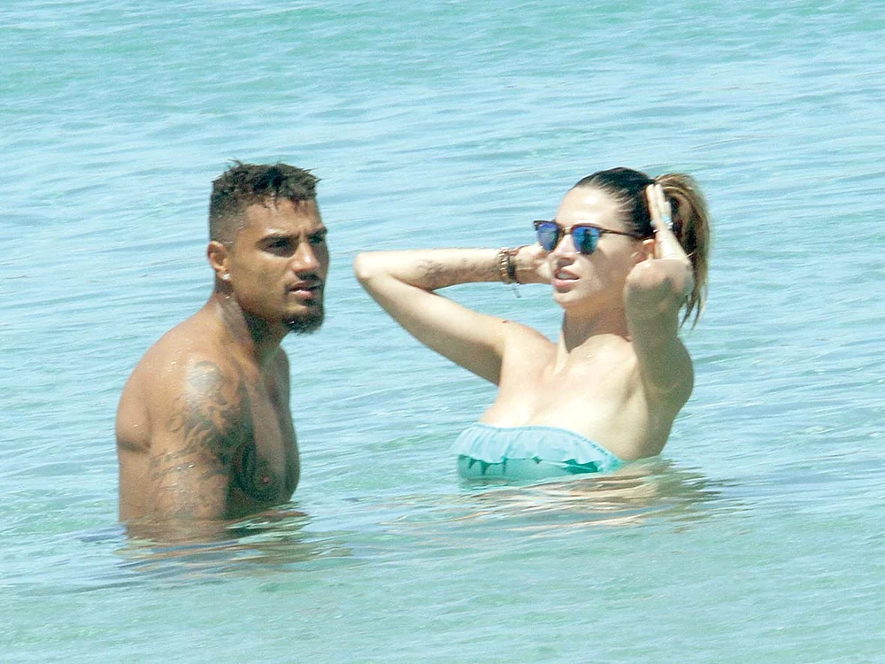 Kevin Prince Boateng si Melissa Satta