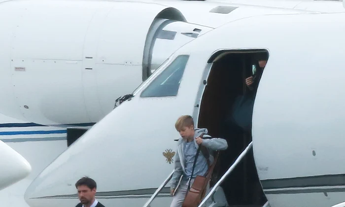 Angelina Jolie Touches Down In Denver With Her Children jpeg