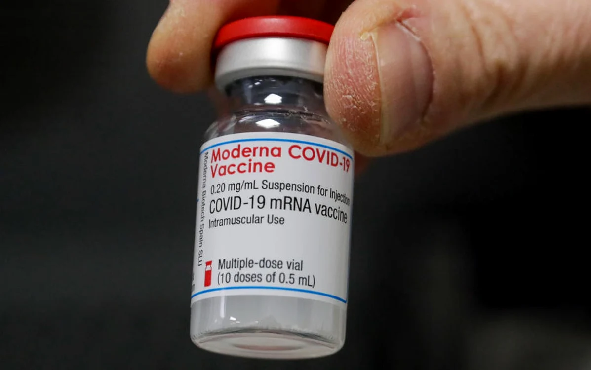Vaccinul Moderna se administrează din data de 4 februarie 2021/ FOTO EPA - EFE