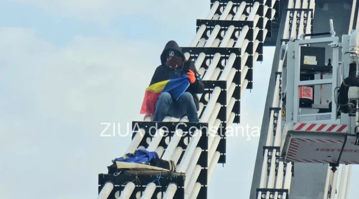 Traficul a fost restricționat din cauza tânărului / foto:  Ziua de Constanța