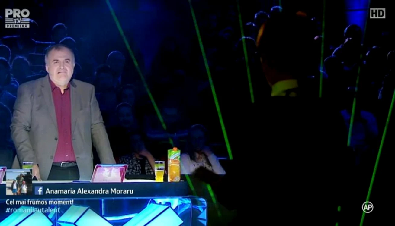Călinescu s-a ridicat în picioare pentru a celebra talentul lui Andrei