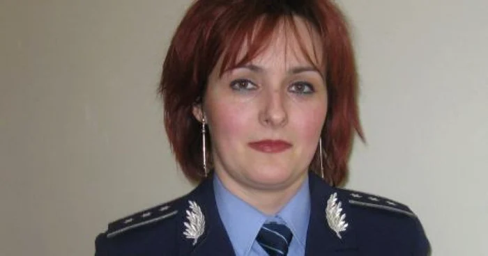 Inspectorul principal de poliţie Gabriela Rusinoiu, ofiţerul pentru relaţii internaţionale al poliţiei brăilene