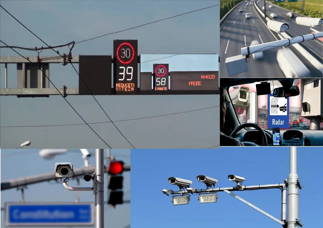 Radarele vor fi amplasate pe autostrăzi şi pe drumuri naţionale. Foto arhivă