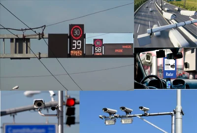Radare fixe cu afișaj în Râmnicu Vâlcea Foto ilustrativ