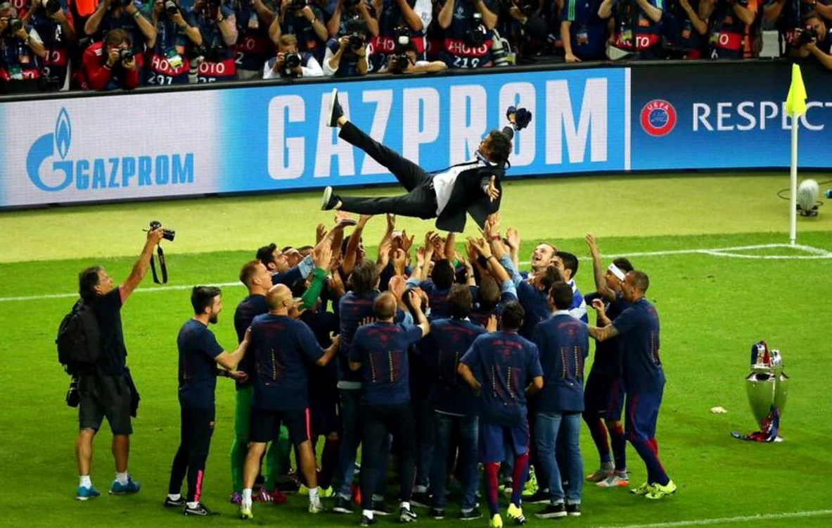 Luis Enrique este un antrenor fericit