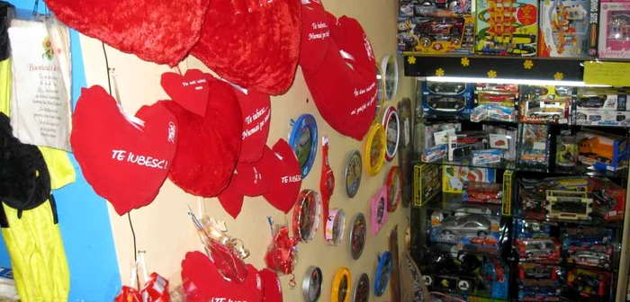 Focşănenii au luat multe cadouri de Sfântul Valentin