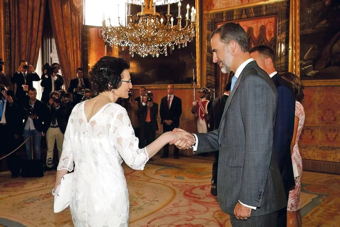 Silvia Marcu e apreciată inclusiv de regele Spaniei, Filip al VI-lea și de familia regală