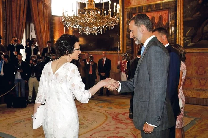 Silvia Marcu e apreciată inclusiv de regele Spaniei, Filip al VI-lea și de familia regală