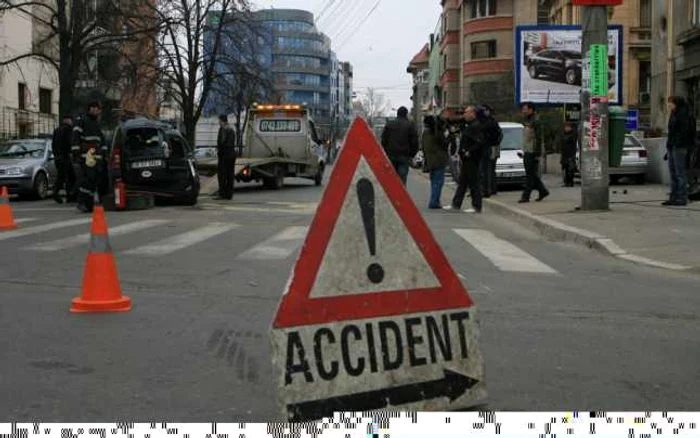 Accidentul s-a produs aseară