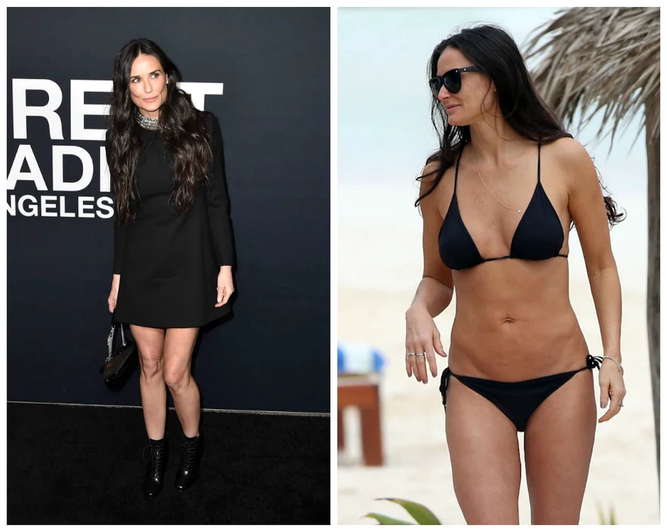 Demi Moore are 53 de anifoto: Arhiva personală