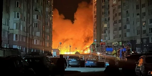 Rusia a lansat un atac masiv cu drone și rachete asupra ucrainei foto epa efe jpg