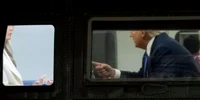 Donald și Melania Trump, discuţie tensionată la întoarcerea acasă. FOTO: captură video/SkyNews