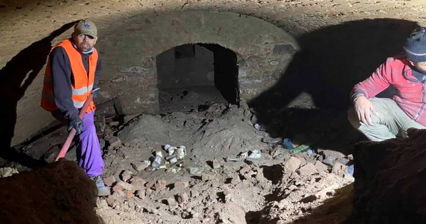 Fosta închisoare din Zlatna a fost descoperită la subsolul clădirii spitalului