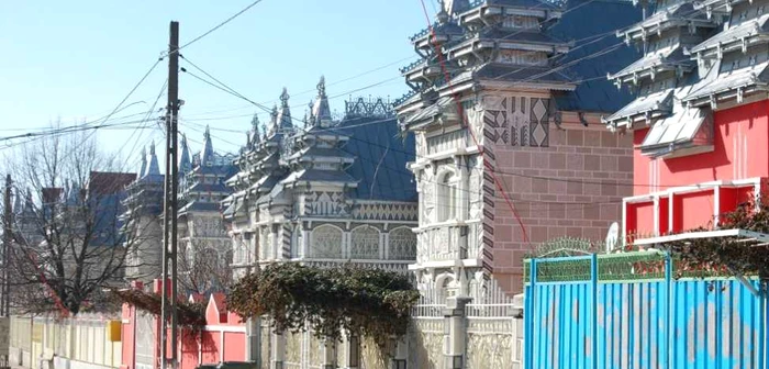 Peste 120 de palate sunt aliniate pe o uliţă din Iveşti