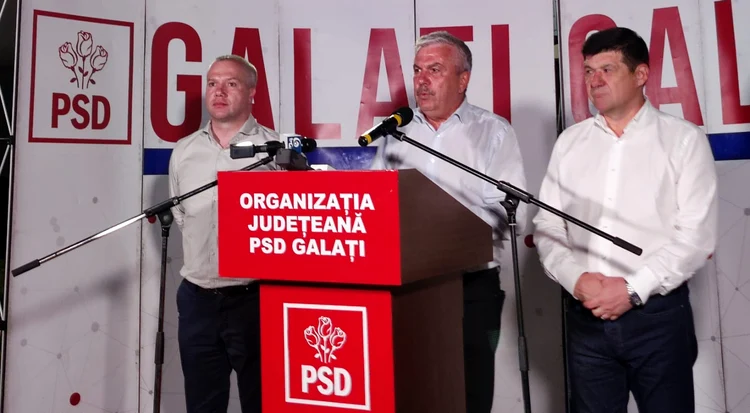 PSD a câștigat alegerile în județul Galați FOTO: C. Mazilu