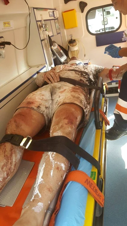 Şoferul vinovat a fost prins de poliţişti