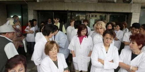 Cluj: Medicii protestează din nou