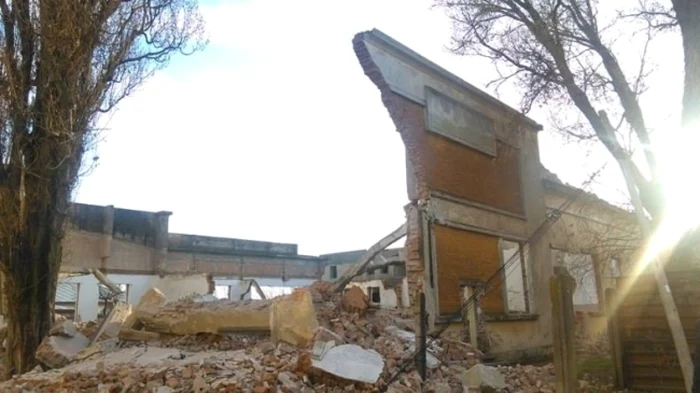 Clădirea unde a avut loc incidentul    FOTO Obiectiv - Vocea Brăilei