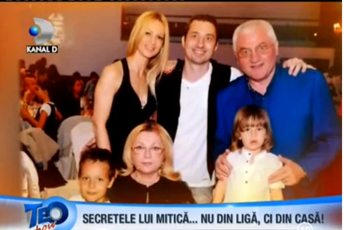 Mitică Dragomir şi familia