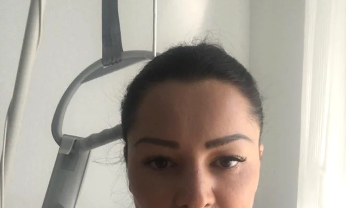 Brigitte Sfăt, la clinica privată din Viena jpeg