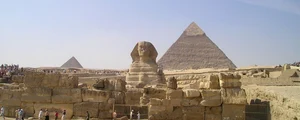 Sfinxul și Marea Piramidă din Giza (© Pixabay)