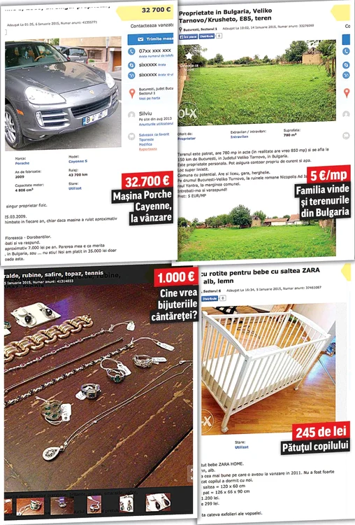 Cântăreața și soțul ei, Silviu Dumitriade, au postat, pe o pagină specializată, fotografii cu lucruri din casă