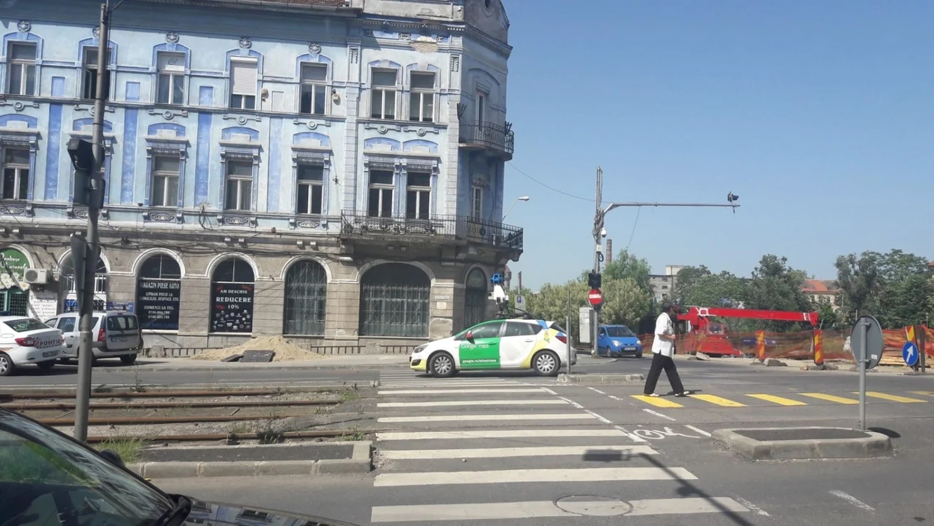 Maşina Google la Timişoara