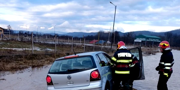 Inunadtii în Dâmboviţa. FOTO