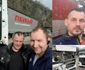 Șoferul ucrainean blocat pe Valea Oltului alături de românii care i au venit în ajutor Foto colaj jpg