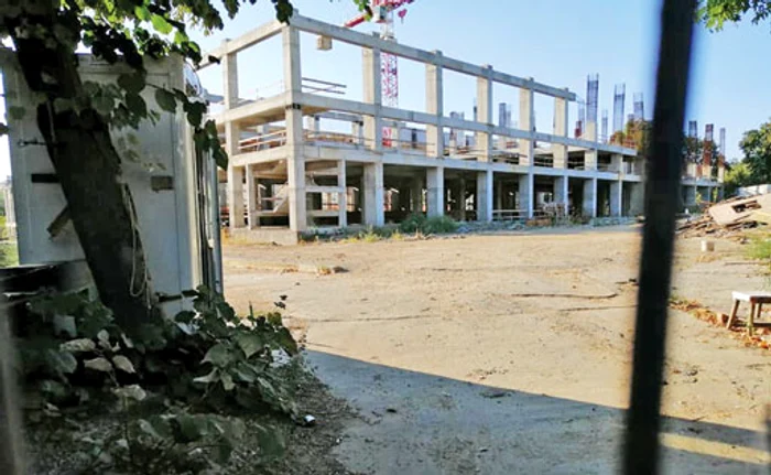 Acoperișul patinoarului a fost gândit sub formă de parc