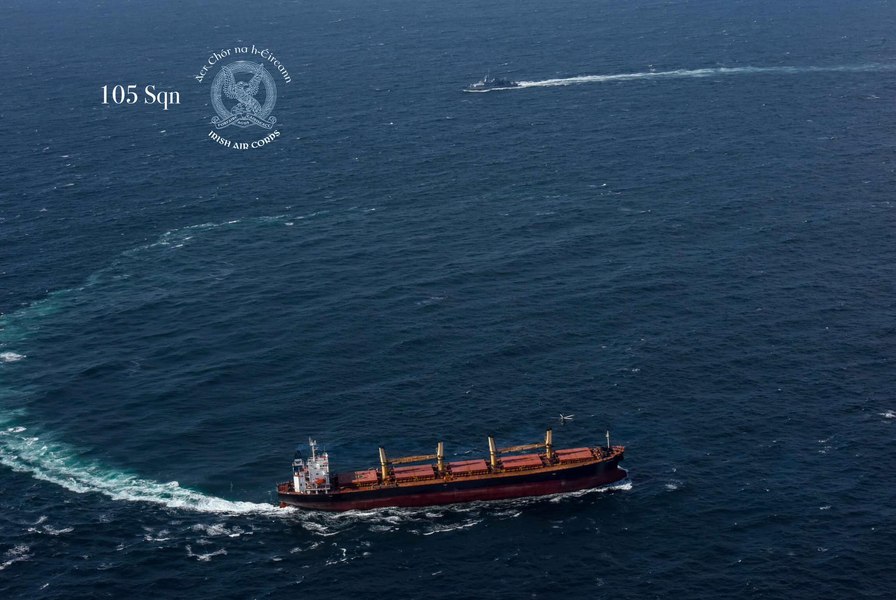 Navă-cargo ce transporta droguri în valoare de peste 150 milioane de euro, interceptată în Irlanda