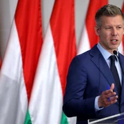 Premierul ungar Peter Magyar  FOTO X