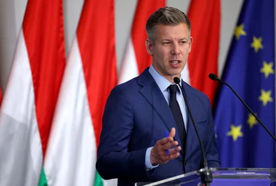 Premierul ungar Peter Magyar  FOTO X