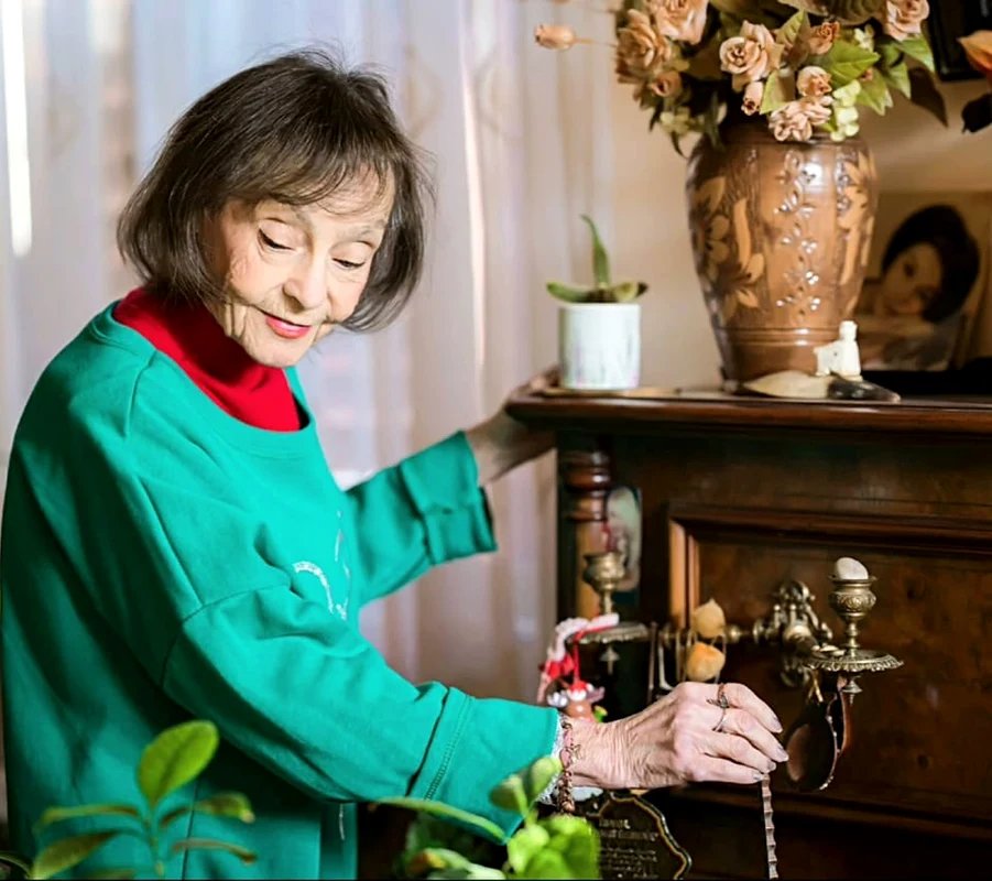 Marina Voica a dorit să petreacă Revelionul singură, în căsuța ei din Breaza 