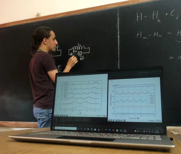 Victor este elev în clasa a XII-a foto: Colegiul Mircea cel Bătrân Constanţa