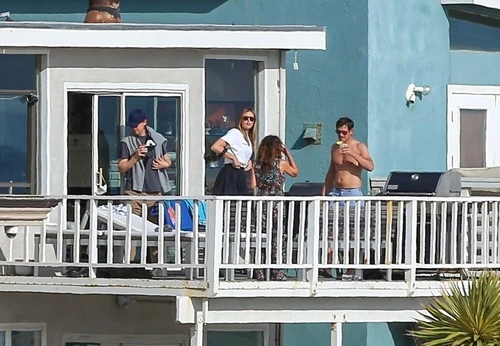 Maria Sharapova a fost în vizită cu iubitul la prietenii din Manhattan BeachFOTO: Profimedia