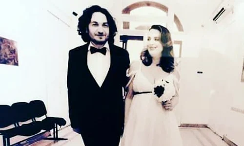 Florin și Cristina, în ziua nunții  jpeg