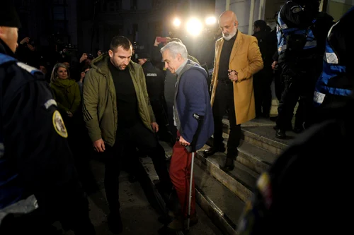 Călin Georgescu alături de avocatul Mircea Bogdan Petre FOTO Mediafax